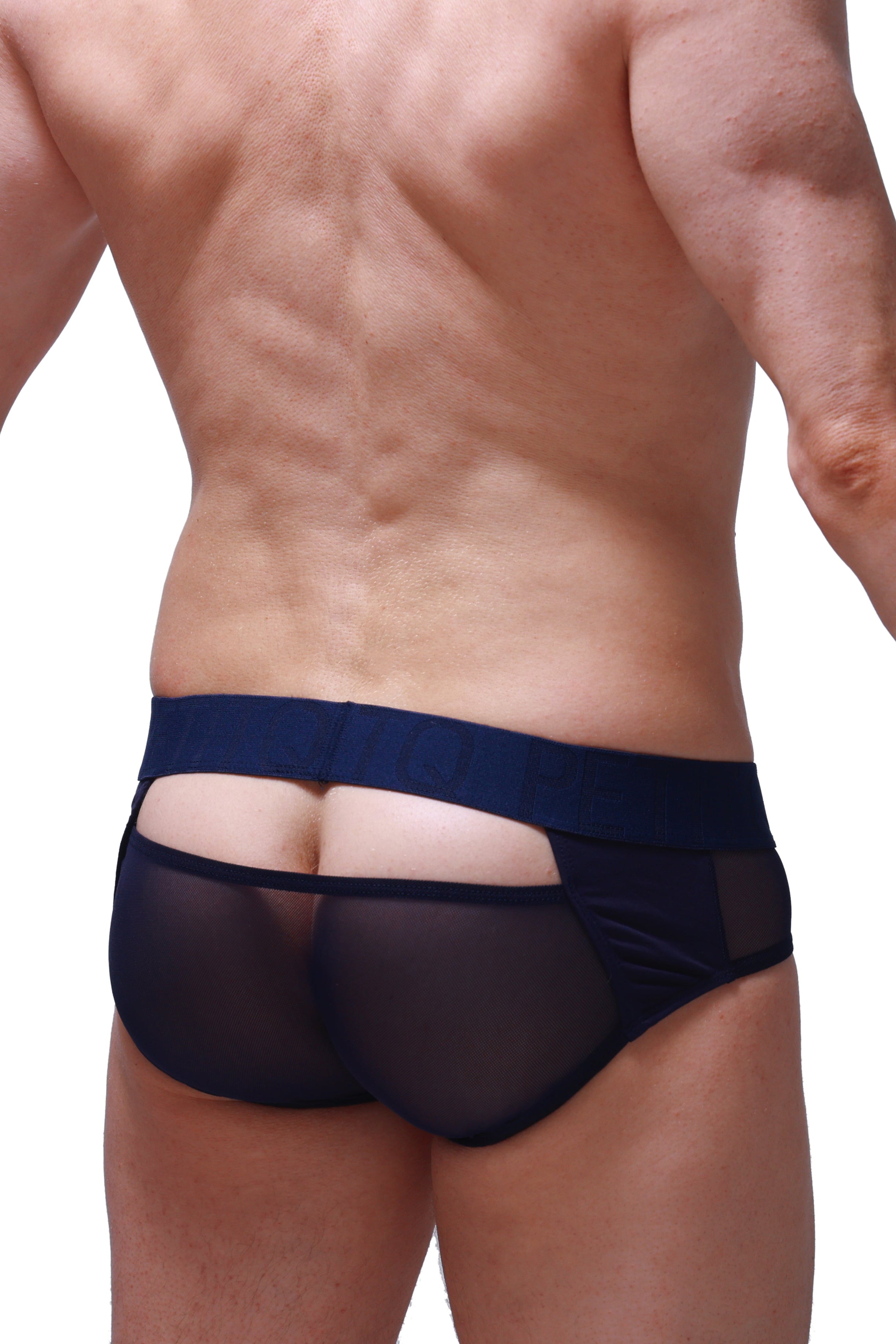Slip Dugny Bleu - PetitQ Underwear - Lingerie masculine sexy et sous-vêtements pour homme originaux