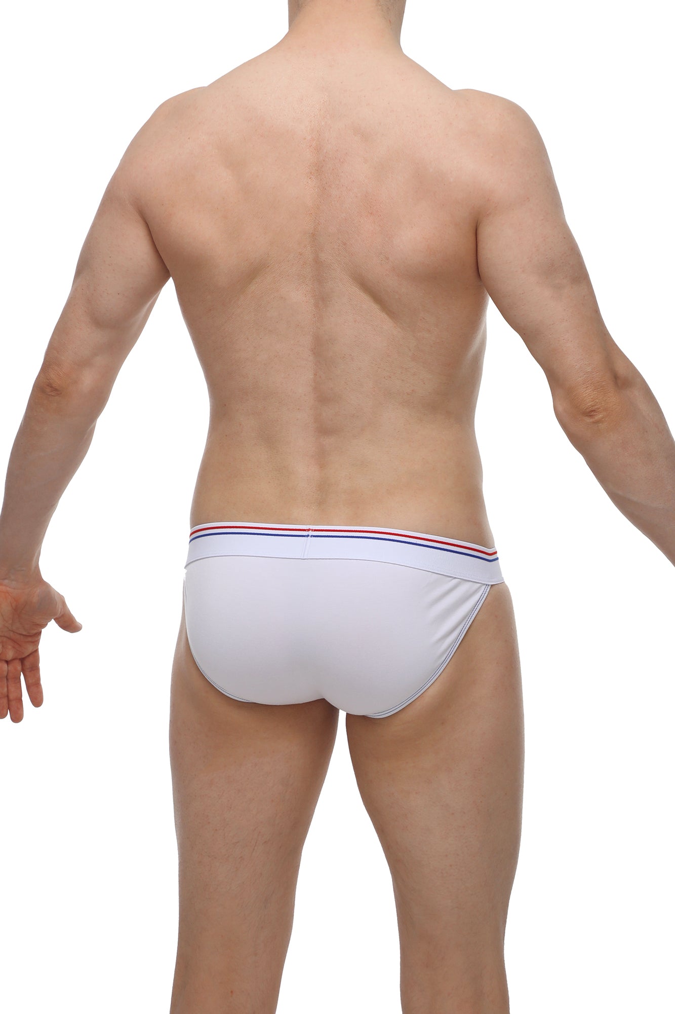 Bikini Aizy Modal Blanc - PetitQ Underwear - Lingerie masculine sexy et sous-vêtements pour homme originaux