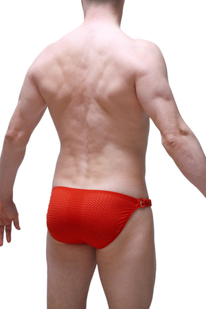 Bikin Chaînes Bee Rouge - PetitQ Underwear - Lingerie masculine sexy et sous-vêtements pour homme originaux