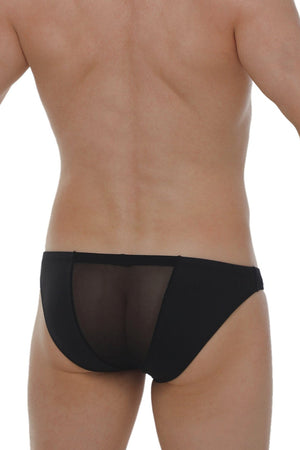 Slip Myennes Noir - PetitQ Underwear - Lingerie masculine sexy et sous-vêtements pour homme originaux