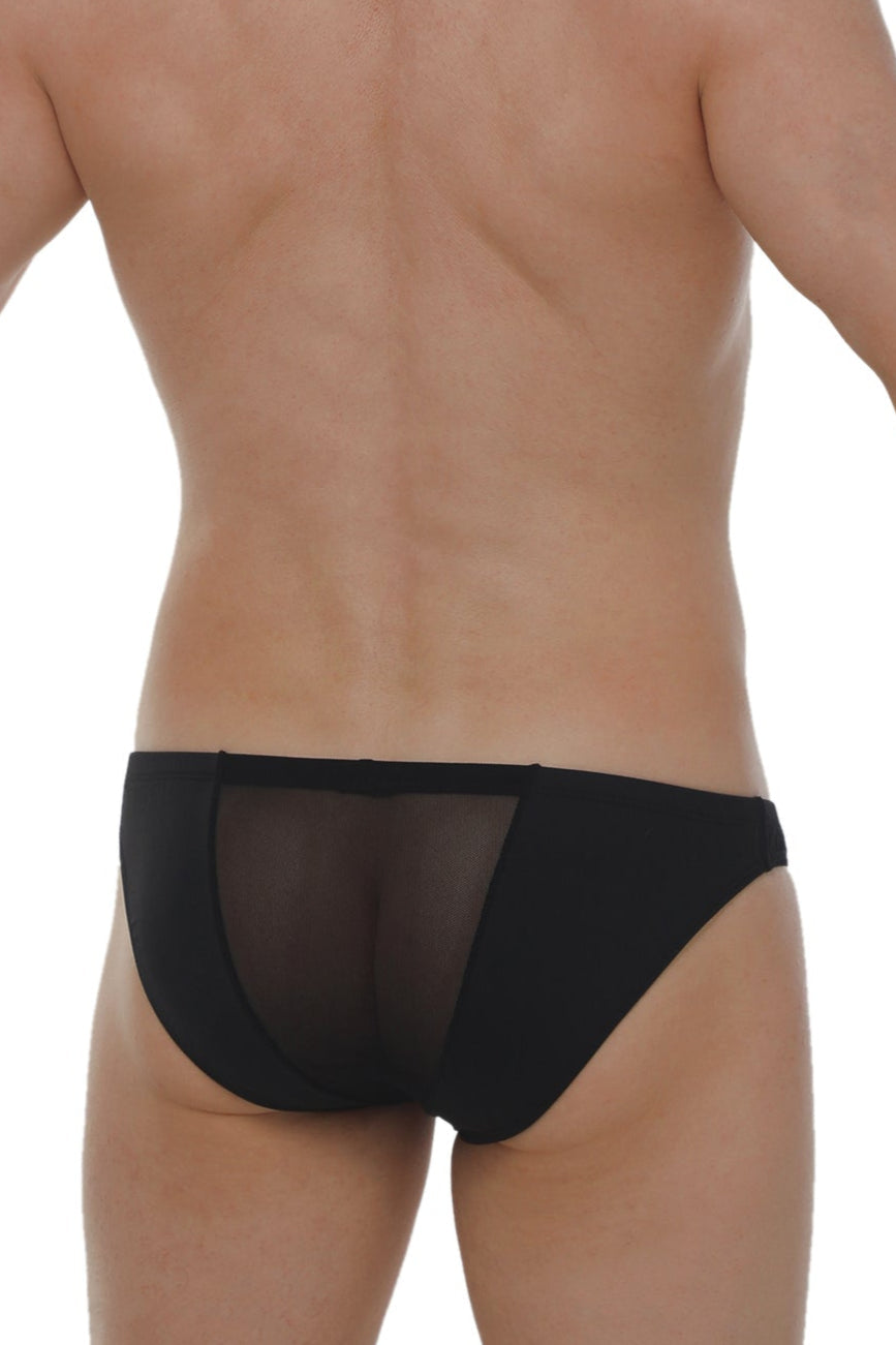 Slip Myennes Noir - PetitQ Underwear - Lingerie masculine sexy et sous-vêtements pour homme originaux
