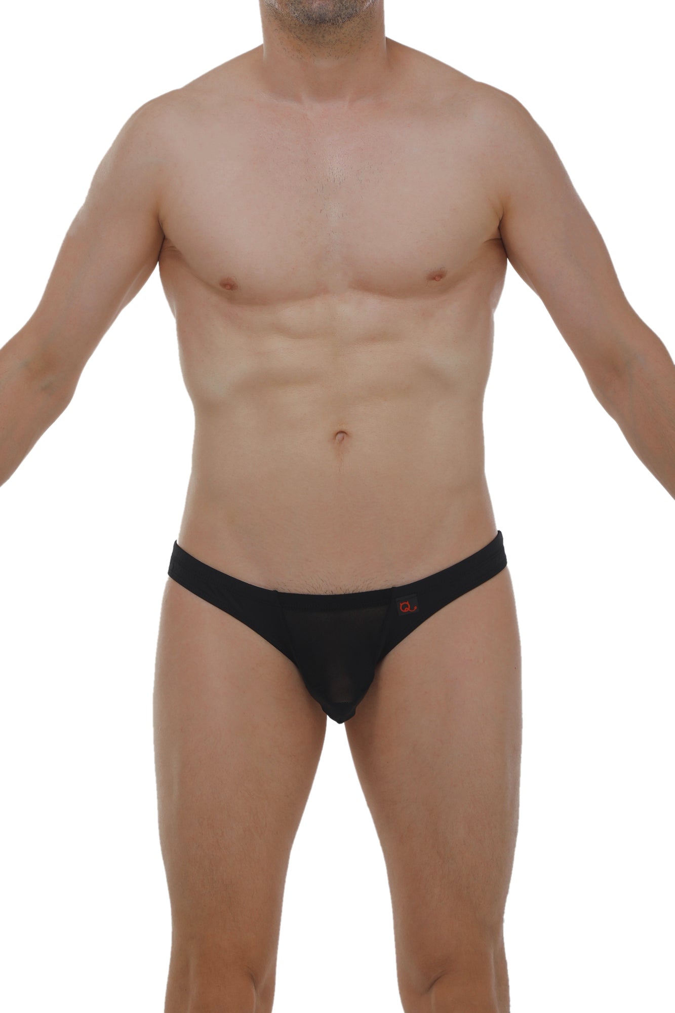 Slip Myennes Noir - PetitQ Underwear - Lingerie masculine sexy et sous-vêtements pour homme originaux