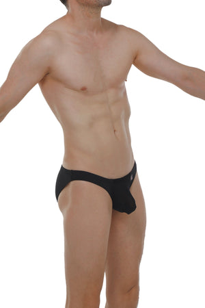 Slip Myennes Noir - PetitQ Underwear - Lingerie masculine sexy et sous-vêtements pour homme originaux