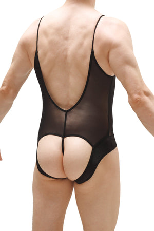 BodyString Bonson Noir - PetitQ Underwear - Lingerie masculine sexy et sous-vêtements pour homme originaux