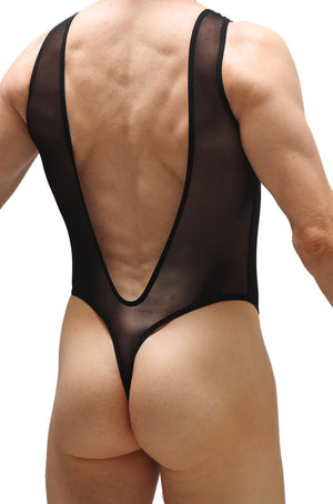 Body Soyons Net Noir - PetitQ Underwear - Lingerie masculine sexy et sous-vêtements pour homme originaux