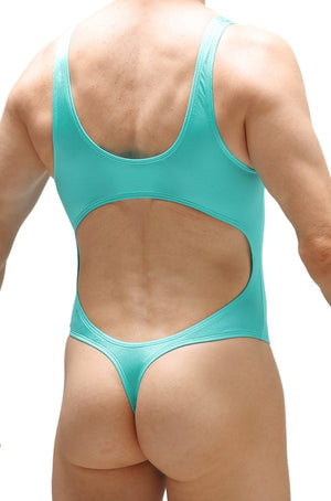 Bodystring Nexon Joe Vert - PetitQ Underwear - Lingerie masculine sexy et sous-vêtements pour homme originaux
