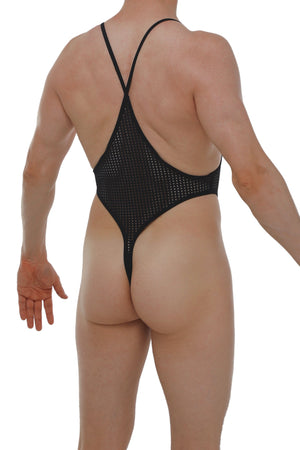 Bodystring Causson Durtol Noir - PetitQ Underwear - Lingerie masculine sexy et sous-vêtements pour homme originaux