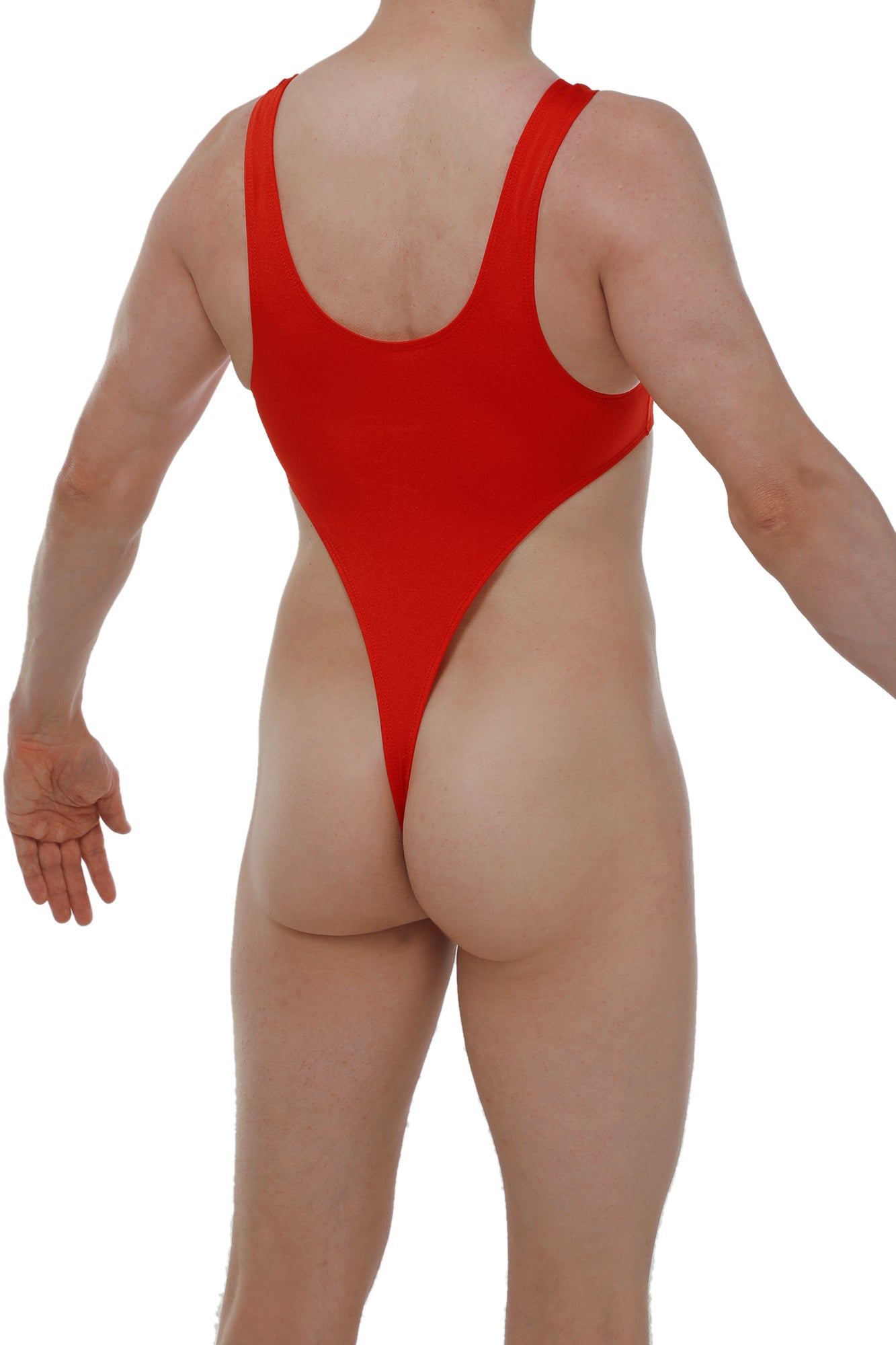 Bodystring Carbay Joe Rouge - PetitQ Underwear - Lingerie masculine sexy et sous-vêtements pour homme originaux