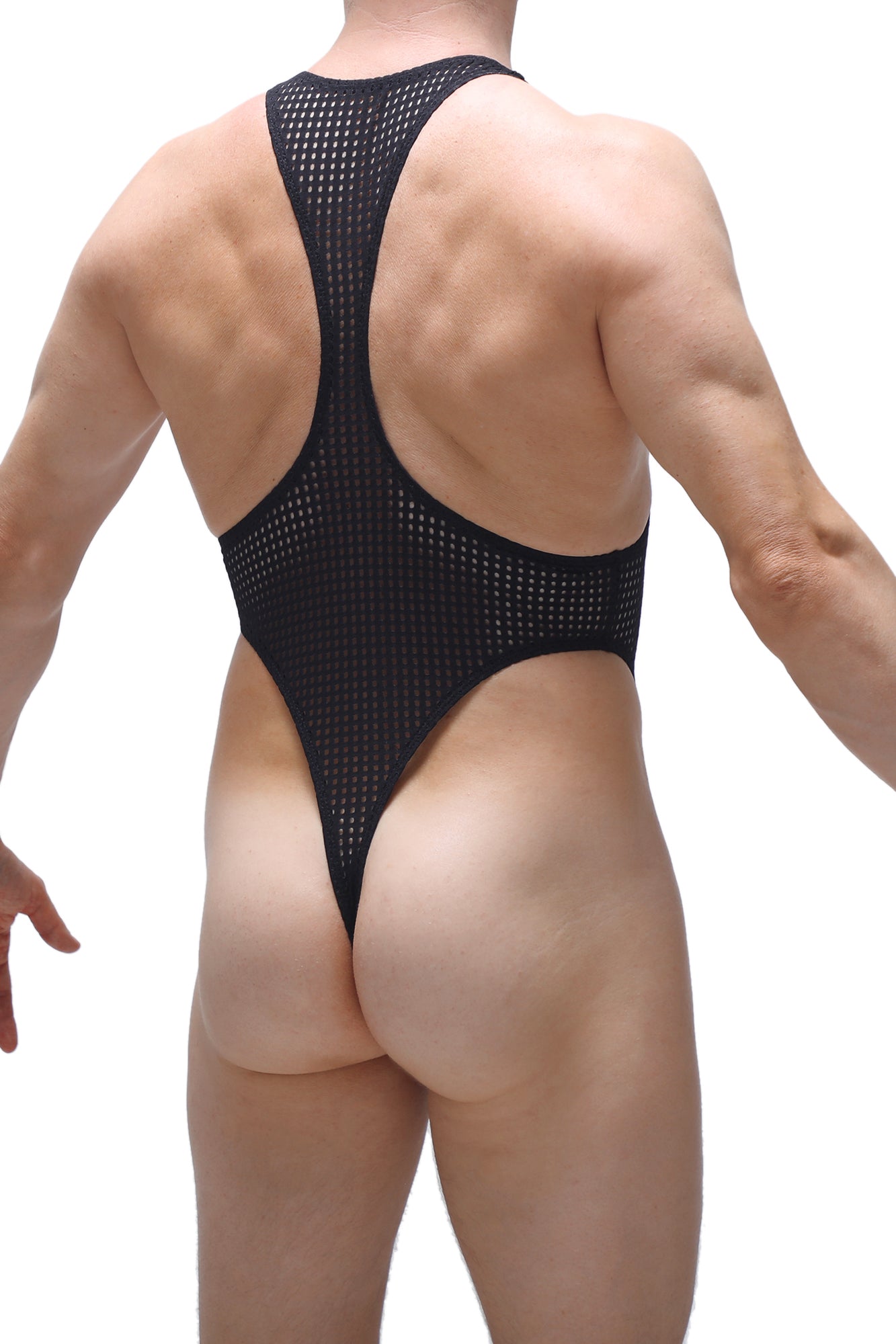 Bodystring Journy Durtol Noir - PetitQ Underwear - Lingerie masculine sexy et sous-vêtements pour homme originaux