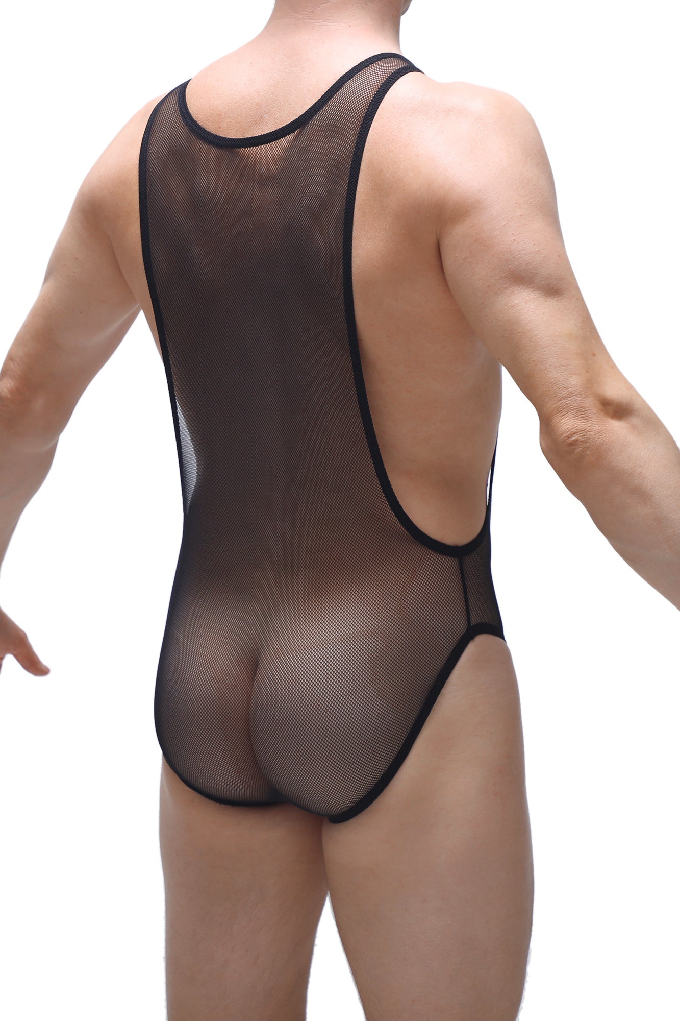 Mus Net Black Bodyslip