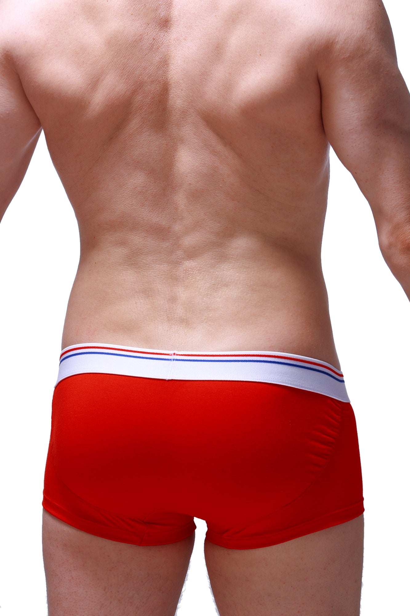 Boxer Push-Up Rouge - PetitQ Underwear - Lingerie masculine sexy et sous-vêtements pour homme originaux