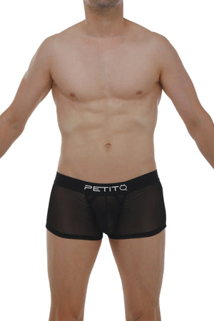 Boxer PetitQ Net Noir - PetitQ Underwear - Lingerie masculine sexy et sous-vêtements pour homme originaux