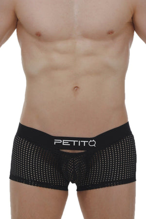 Boxer Dolmen Durtol Noir - PetitQ Underwear - Lingerie masculine sexy et sous-vêtements pour homme originaux