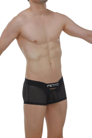 Boxer Dolmen Durtol Noir - PetitQ Underwear - Lingerie masculine sexy et sous-vêtements pour homme originaux