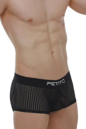 Boxer Protruder Durtol Noir - PetitQ Underwear - Lingerie masculine sexy et sous-vêtements pour homme originaux
