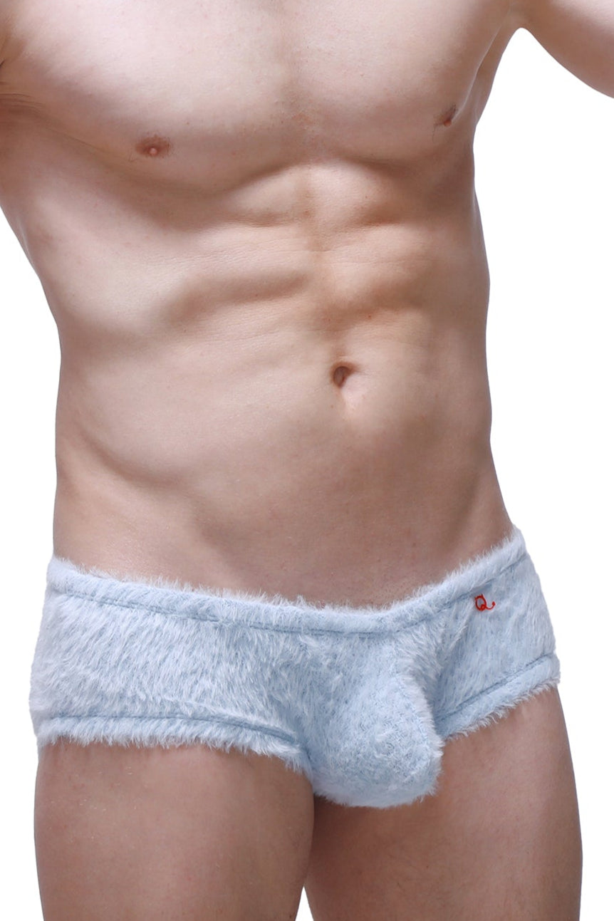 Boxer Yeti Bleu - PetitQ Underwear - Lingerie masculine sexy et sous-vêtements pour homme originaux