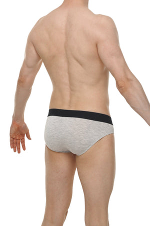 Slip Mega Paquet Modal Gris - PetitQ Underwear - Lingerie masculine sexy et sous-vêtements pour homme originaux