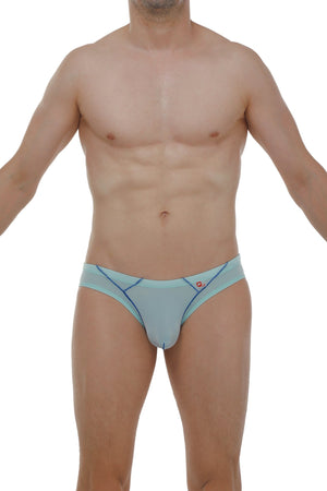 Slip Upaix Plum Bleu Ciel - PetitQ Underwear - Lingerie masculine sexy et sous-vêtements pour homme originaux