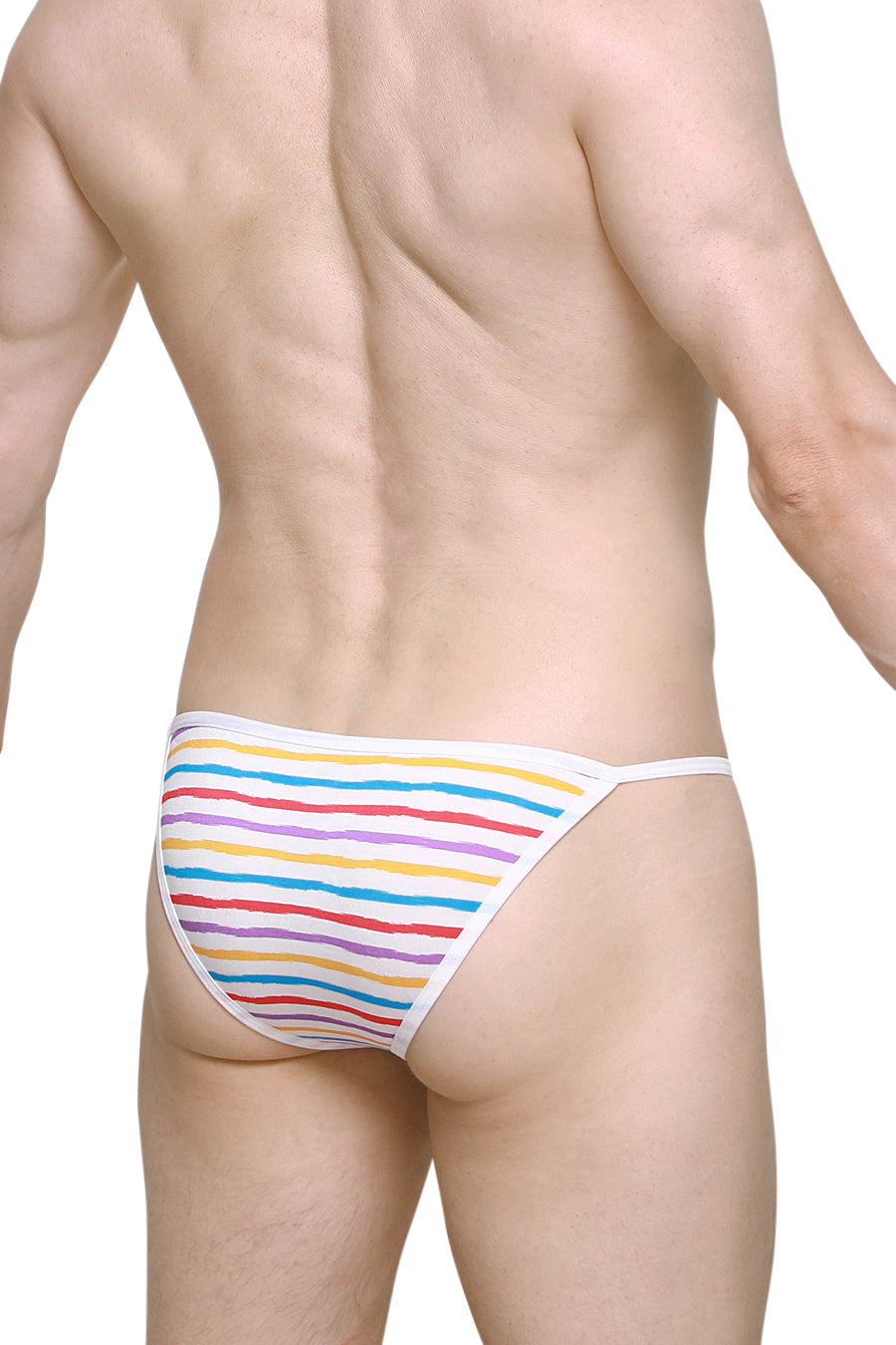 Kini Candy Stripes - PetitQ Underwear - Lingerie masculine sexy et sous-vêtements pour homme originaux