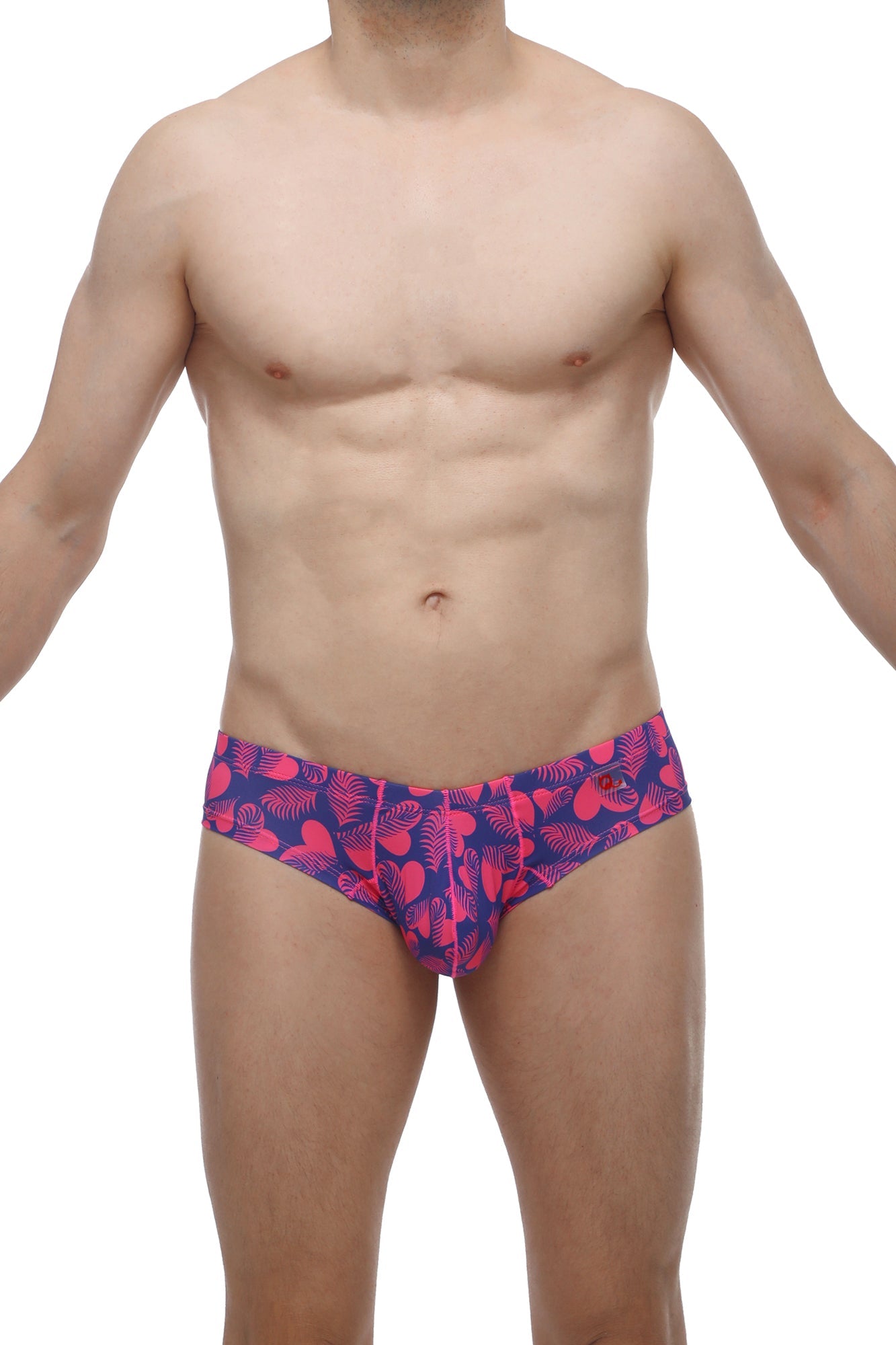 Mini Boxer Tropical Hearts - PetitQ Underwear - Lingerie masculine sexy et sous-vêtements pour homme originaux