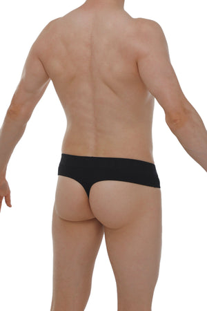 String Anjouin Noir - PetitQ Underwear - Lingerie masculine sexy et sous-vêtements pour homme originaux