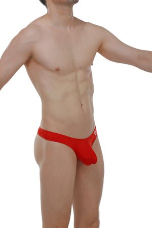 String Bulan Joe Rouge - PetitQ Underwear - Lingerie masculine sexy et sous-vêtements pour homme originaux