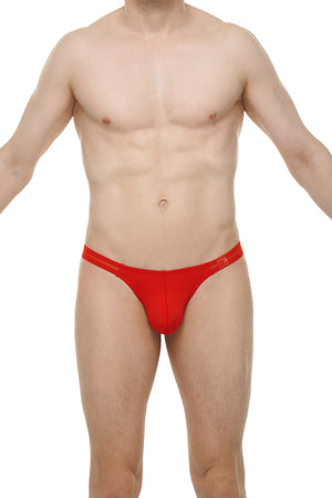 String Annoix Rouge - PetitQ Underwear - Lingerie masculine sexy et sous-vêtements pour homme originaux