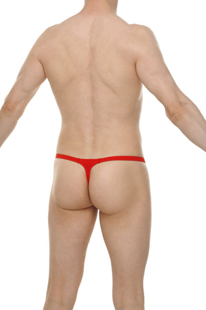 String Yutz Rouge - PetitQ Underwear - Lingerie masculine sexy et sous-vêtements pour homme originaux
