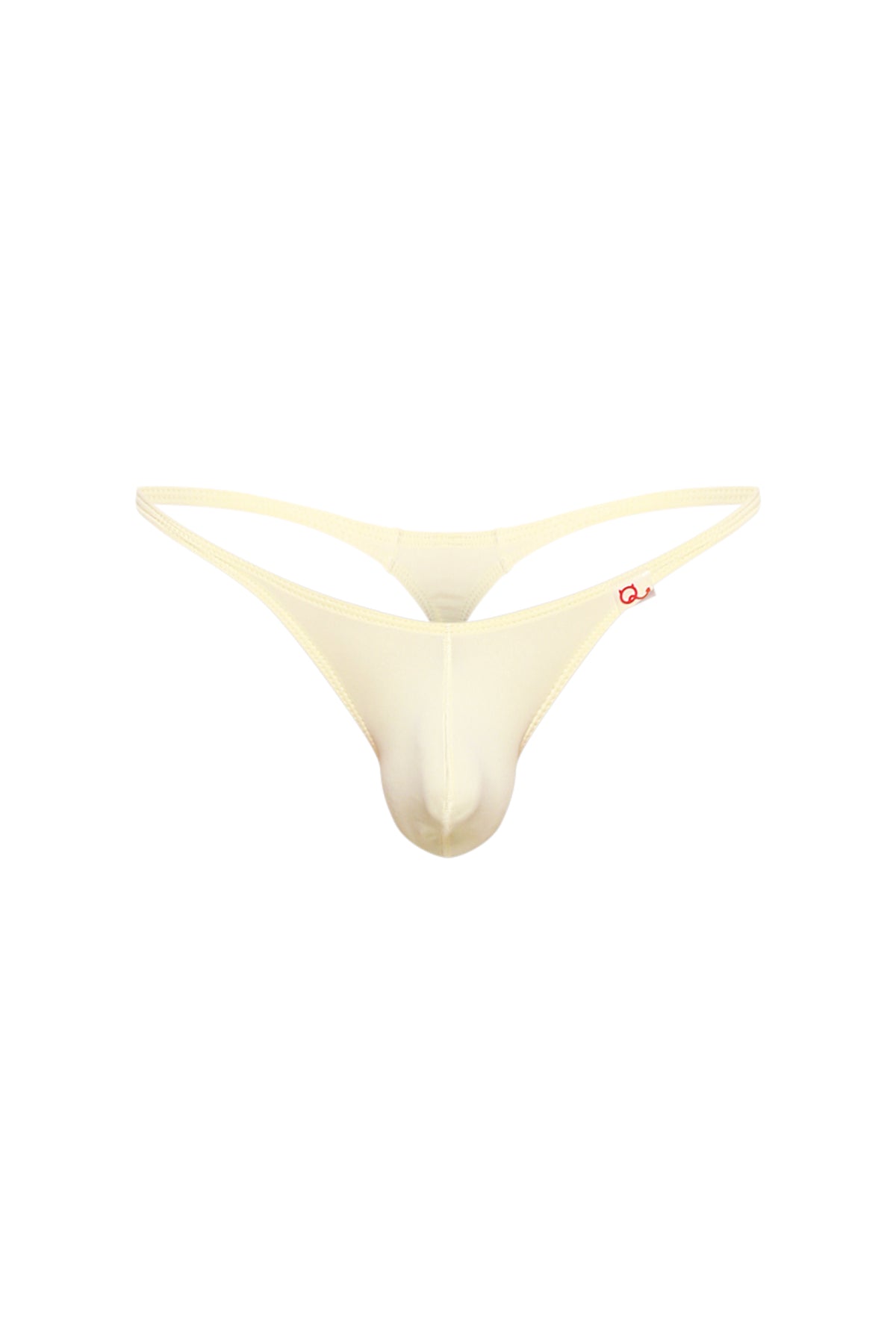 String Plellis Custard - PetitQ Underwear - Lingerie masculine sexy et sous-vêtements pour homme originaux