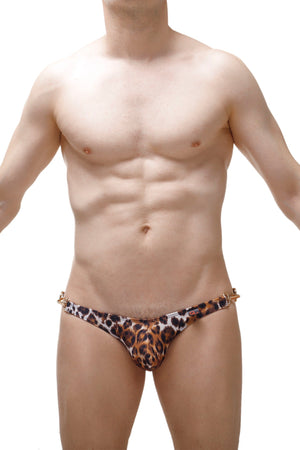 Bikini de Bain Conguel Leopard - PetitQ Underwear - Lingerie masculine sexy et sous-vêtements pour homme originaux