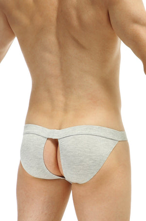 Bikini Manol Modal Gris - PetitQ Underwear - Lingerie masculine sexy et sous-vêtements pour homme originaux