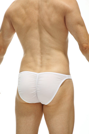 Bikini Cornil Bulan Blanc - PetitQ Underwear - Lingerie masculine sexy et sous-vêtements pour homme originaux