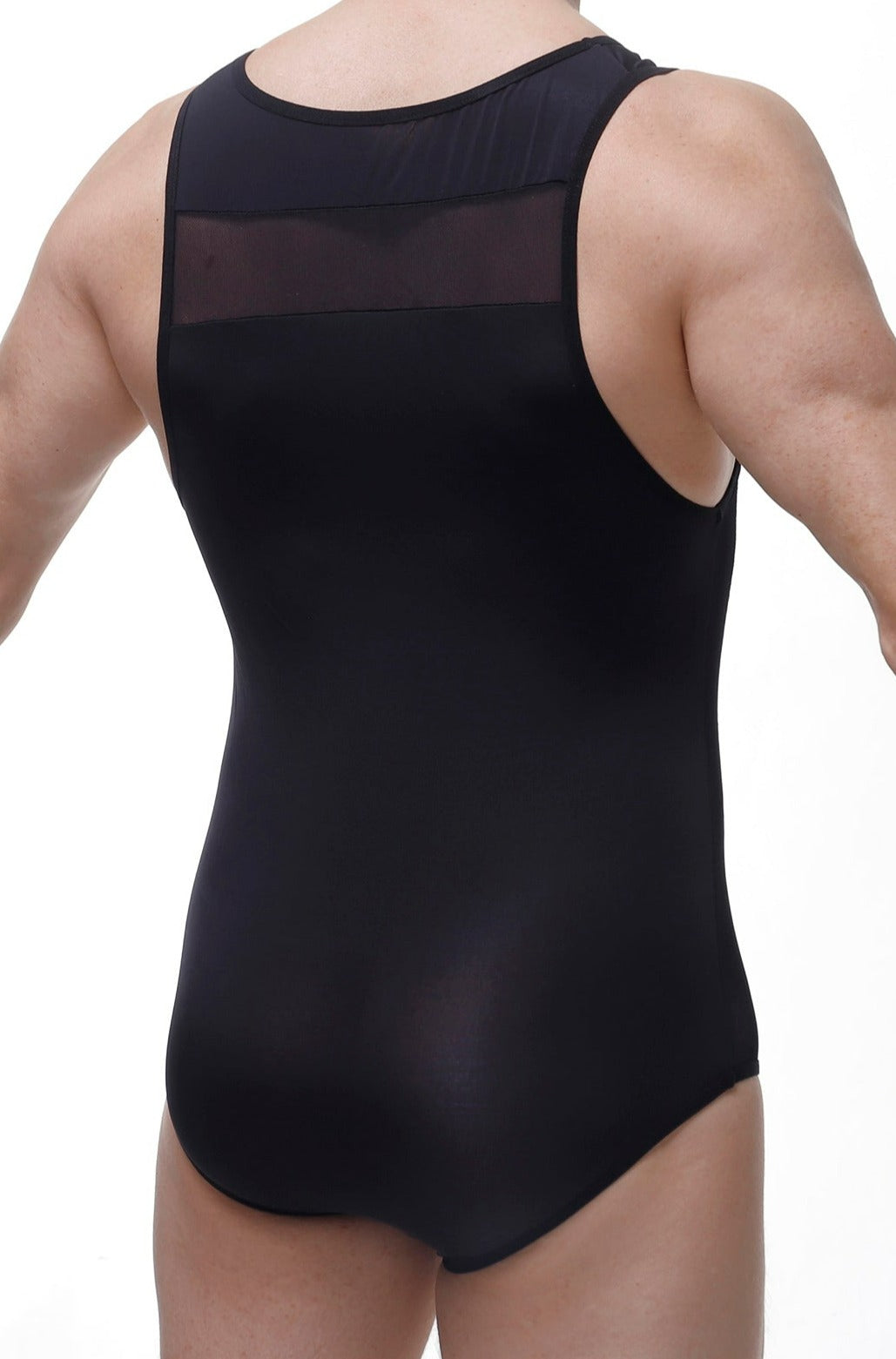 Body Herly Noir - PetitQ Underwear - Lingerie masculine sexy et sous-vêtements pour homme originaux