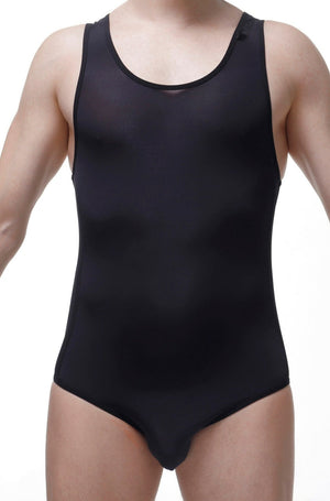 Body Herly Noir - PetitQ Underwear - Lingerie masculine sexy et sous-vêtements pour homme originaux