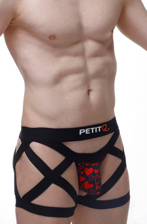 Boxer Blost Roi de Coeur - PetitQ Underwear - Lingerie masculine sexy et sous-vêtements pour homme originaux