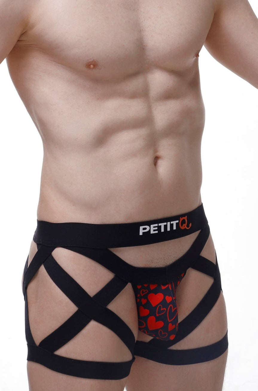 Boxer Blost Roi de Coeur - PetitQ Underwear - Lingerie masculine sexy et sous-vêtements pour homme originaux