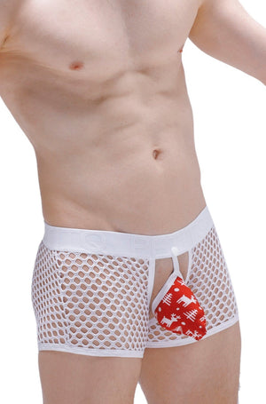 Boxer Delle Joyeux Noel - PetitQ Underwear - Lingerie masculine sexy et sous-vêtements pour homme originaux