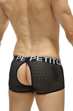 Boxer Anzex Durtol Noir - PetitQ Underwear - Lingerie masculine sexy et sous-vêtements pour homme originaux