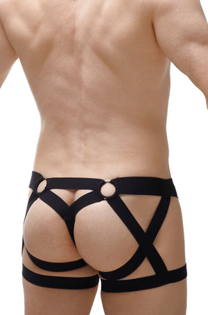 Jockstring Speiger Noir 2023 - PetitQ Underwear - Lingerie masculine sexy et sous-vêtements pour homme originaux