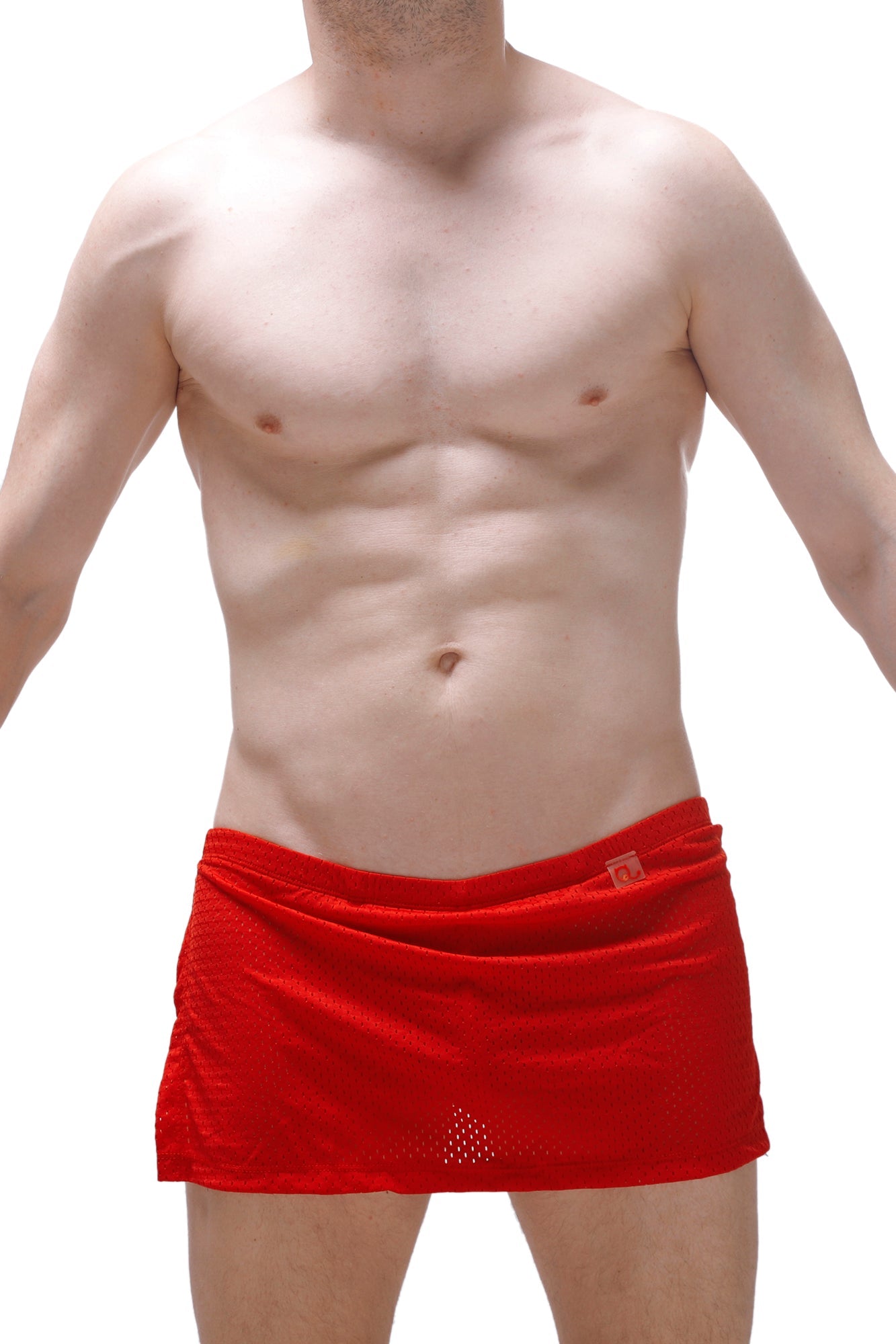 Pagne Bee Rouge avec Jockstrap - PetitQ Underwear - Lingerie masculine sexy et sous-vêtements pour homme originaux
