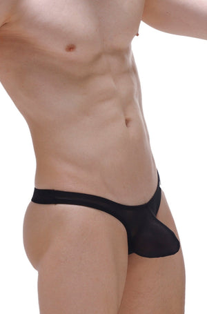 String Dome Net Noir - PetitQ Underwear - Lingerie masculine sexy et sous-vêtements pour homme originaux