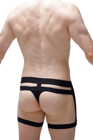 String Maizey Noir PetitQ - PetitQ Underwear - Lingerie masculine sexy et sous-vêtements pour homme originaux