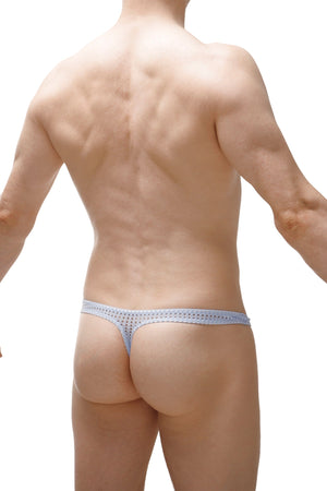 String Dome Durtol Sky Bleu - PetitQ Underwear - Lingerie masculine sexy et sous-vêtements pour homme originaux