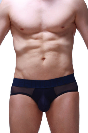 Slip Dugny Bleu - PetitQ Underwear - Lingerie masculine sexy et sous-vêtements pour homme originaux