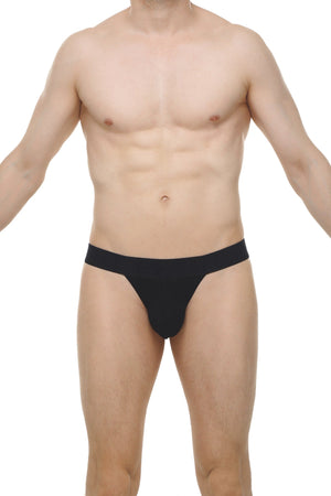Slingshot Modal Noir - PetitQ Underwear - Lingerie masculine sexy et sous-vêtements pour homme originaux