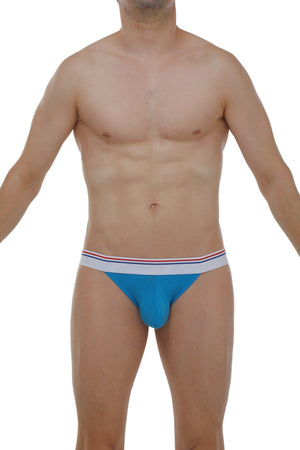 Bikini Aizy Modal Azur - PetitQ Underwear - Lingerie masculine sexy et sous-vêtements pour homme originaux