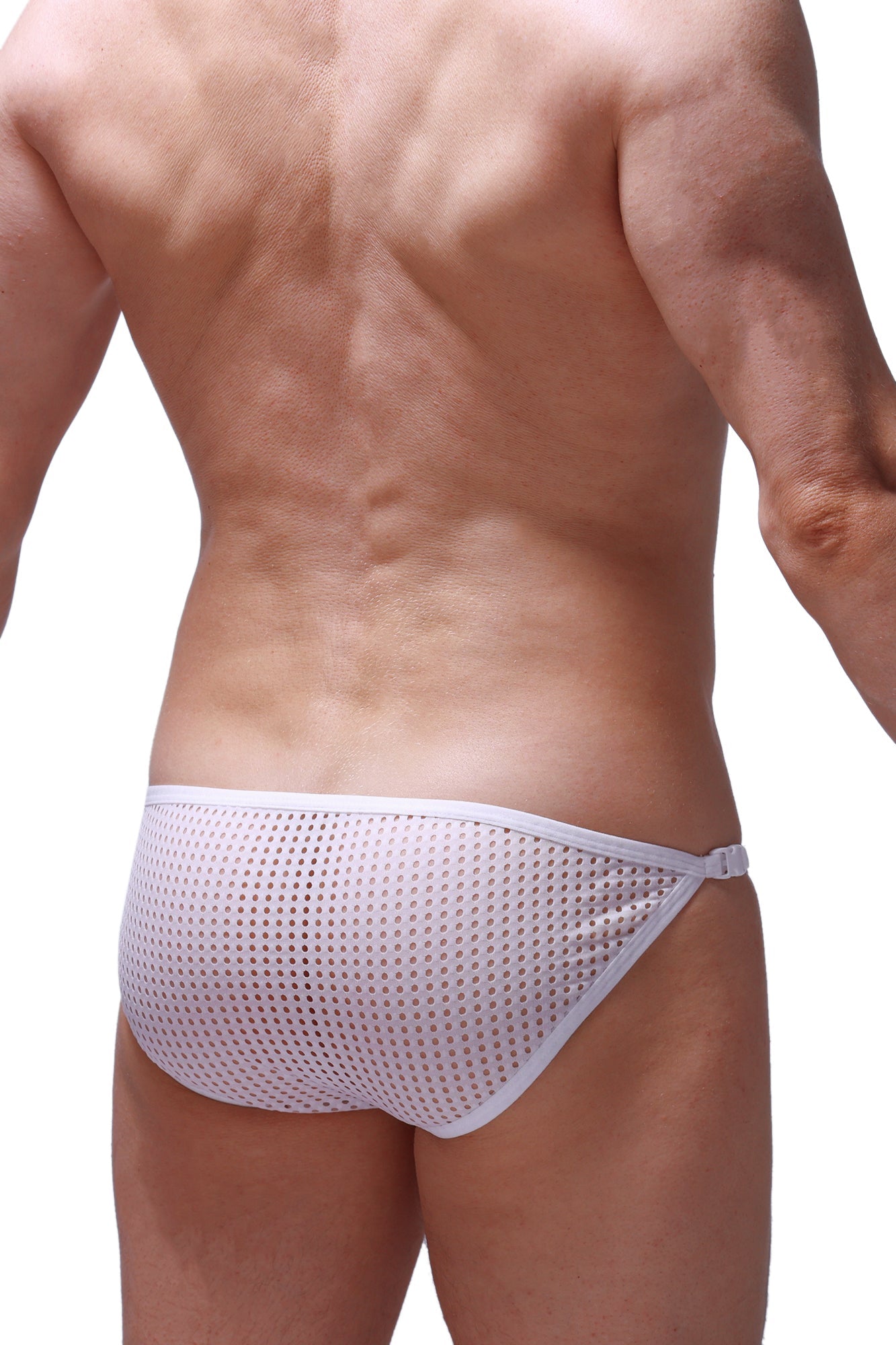 Bikini Fors Durtol Blanc - PetitQ Underwear - Lingerie masculine sexy et sous-vêtements pour homme originaux