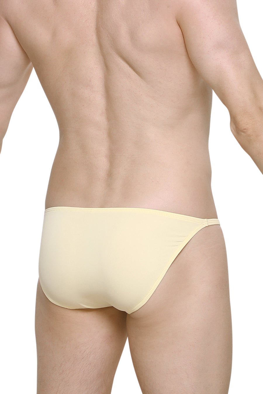 Bikini Lhery Custard - PetitQ Underwear - Lingerie masculine sexy et sous-vêtements pour homme originaux