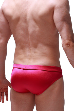 Bikini Marlan Joe Framboise - PetitQ Underwear - Lingerie masculine sexy et sous-vêtements pour homme originaux