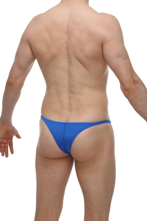 Bikini Plellis Plum Bleu - PetitQ Underwear - Lingerie masculine sexy et sous-vêtements pour homme originaux